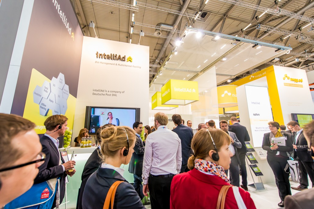 Standposition von intelliAd auf dmexco 2013
