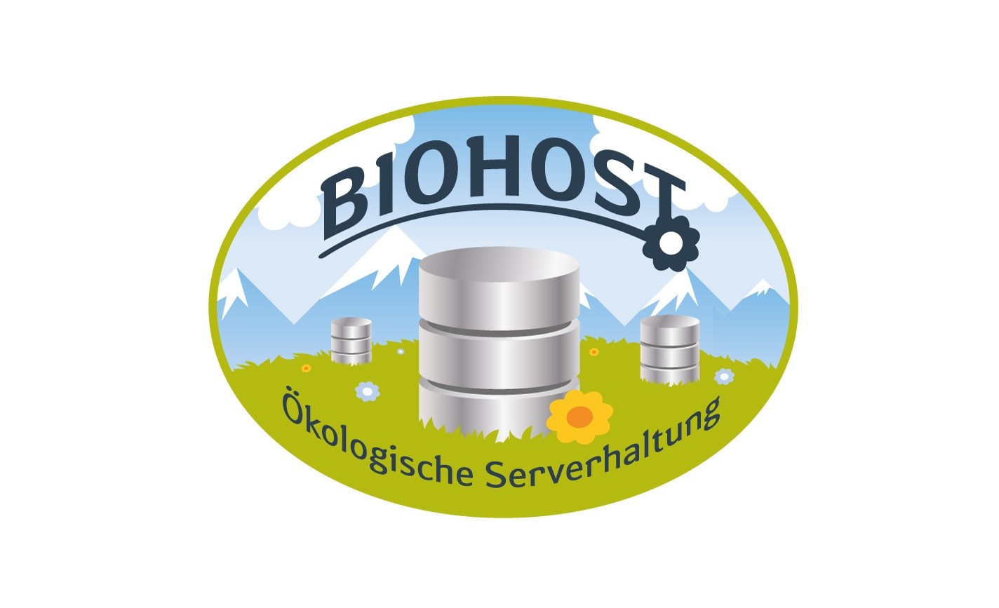 Biohost Siegel für ökologische Serverhaltung