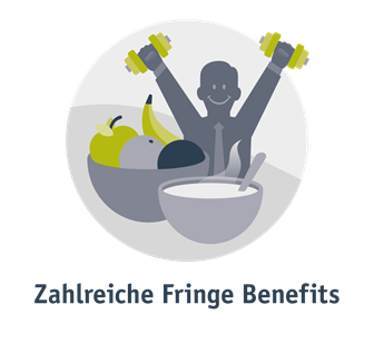 Mit verschiedenen Benefits halten wir unsere Mitarbeiter gesund und fit