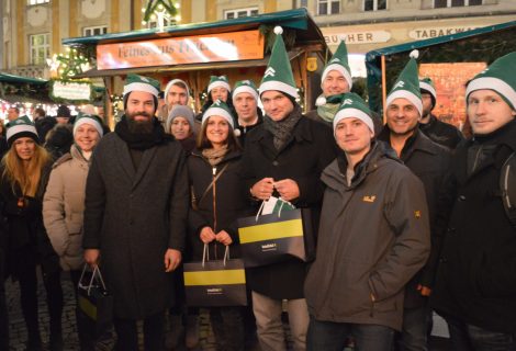 Weihnachtsmarkt mit dem Team von intelliAd